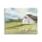 Stupell Industries American Flag on Barn Canvas Wall Art